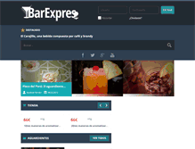 Tablet Screenshot of barexpres.com